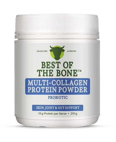BEST OF THE BONE - MULTI COLLAGEN PEPTIDES - PROBIOTIC SPORES - 210g
