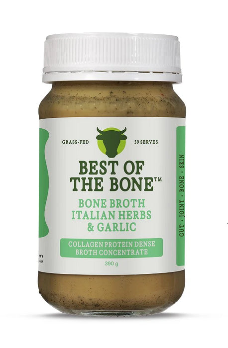 BEST OF THE BONE BROTH CONCENTRATE - ITALIAN HERBS & GARLIC 390G