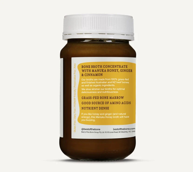 BEST OF THE BONE BROTH CONCENTRATE - MANUKA HONEY - 390g