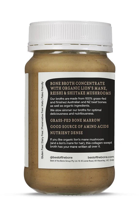 BEST OF THE BONE BROTH CONCENTRATE WITH ORGANIC MUSHROOM 390G