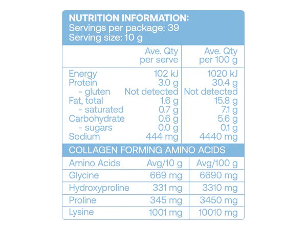 BEST OF THE BONE BROTH CONCENTRATE - PROBIOTIC COCONUT & LEMON MYRTLE - 390G