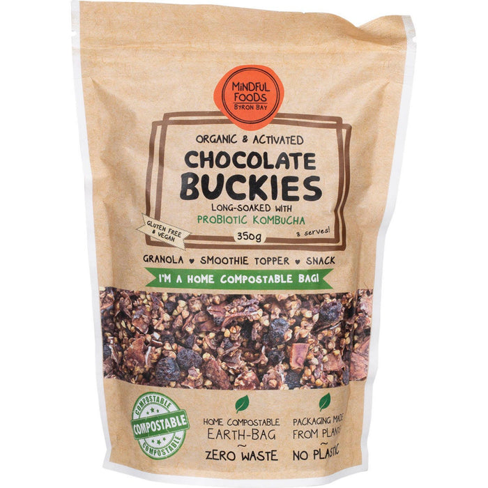 MINDFUL FOODS | Buckies Chocolate | 350g