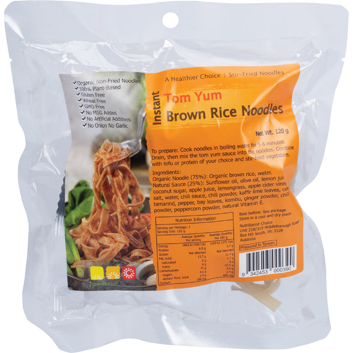 NUTRITIONIST CHOICE | Instant Tom Yum Brown Rice Noodle Kit