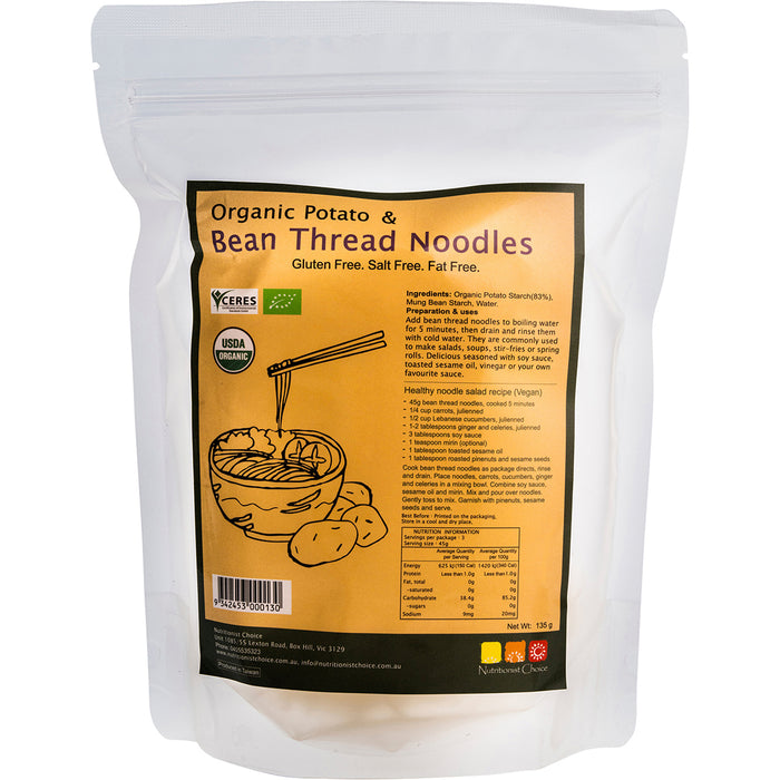 NUTRITIONIST CHOICE | Bean Thread Noodles with Organic Potato