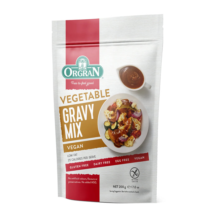 ORGRAN VEGETABLE GRAVY MIX POUCH