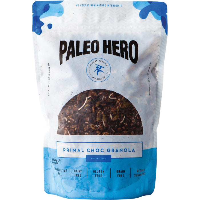 PALEO HERO | Primal Choc Granola | 750g