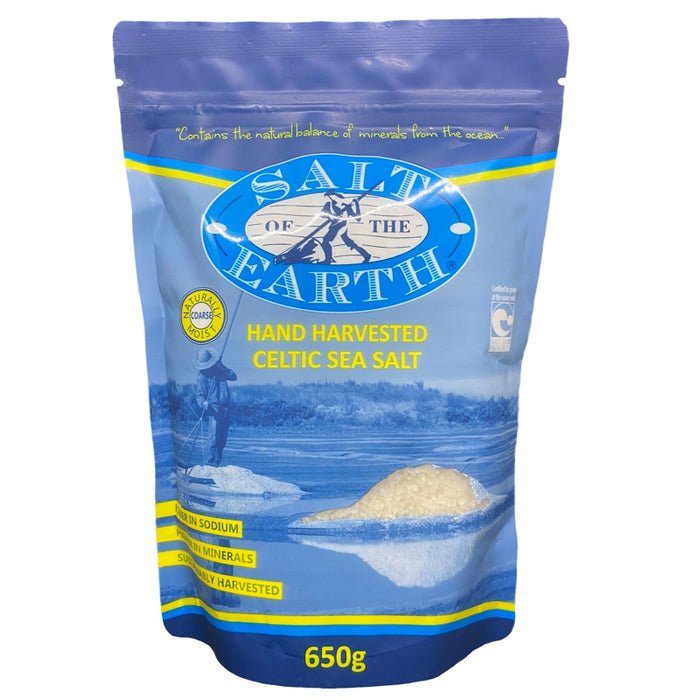 Coarse Celtic Sea Salt 650g