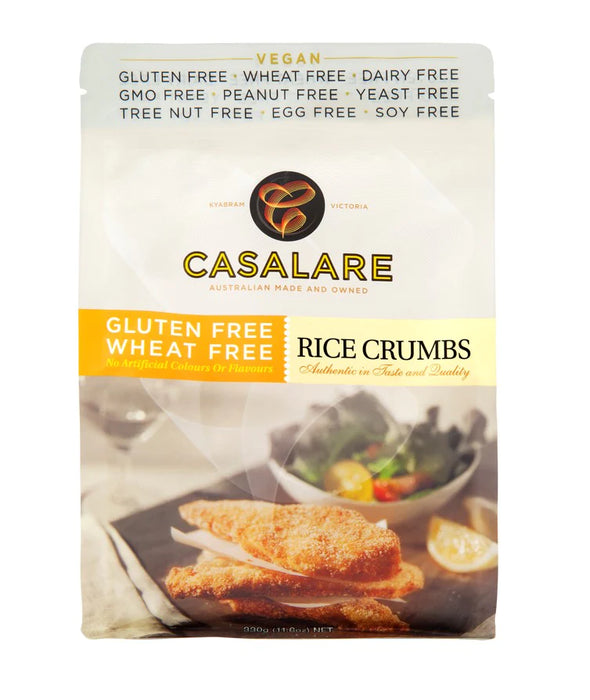 CASALARE RICE CRUMBS 330G