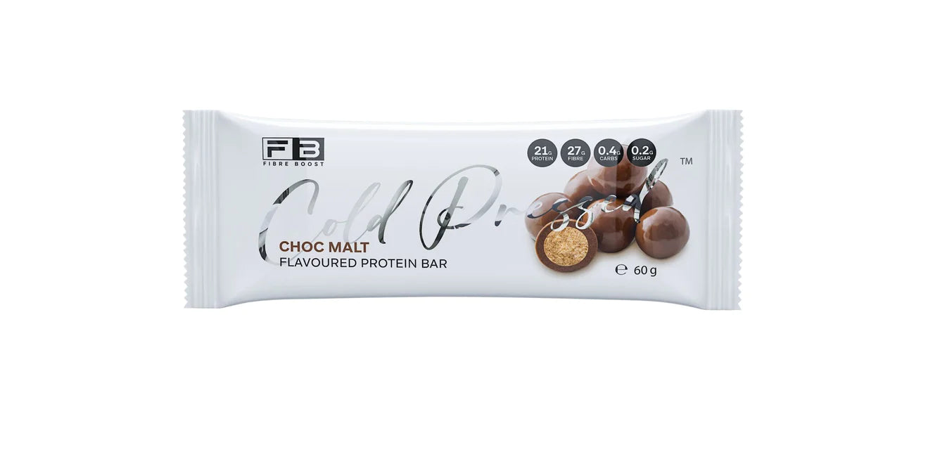 Cold Pressed Protein Bar Choc Malt 60g