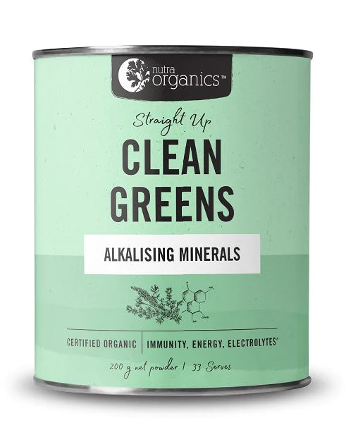 NUTRA ORGANICS CLEAN GREENS 200G