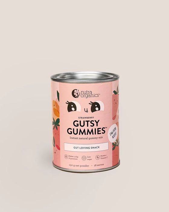 Nutra Organics Gutsy Gummies Strawberry 150g