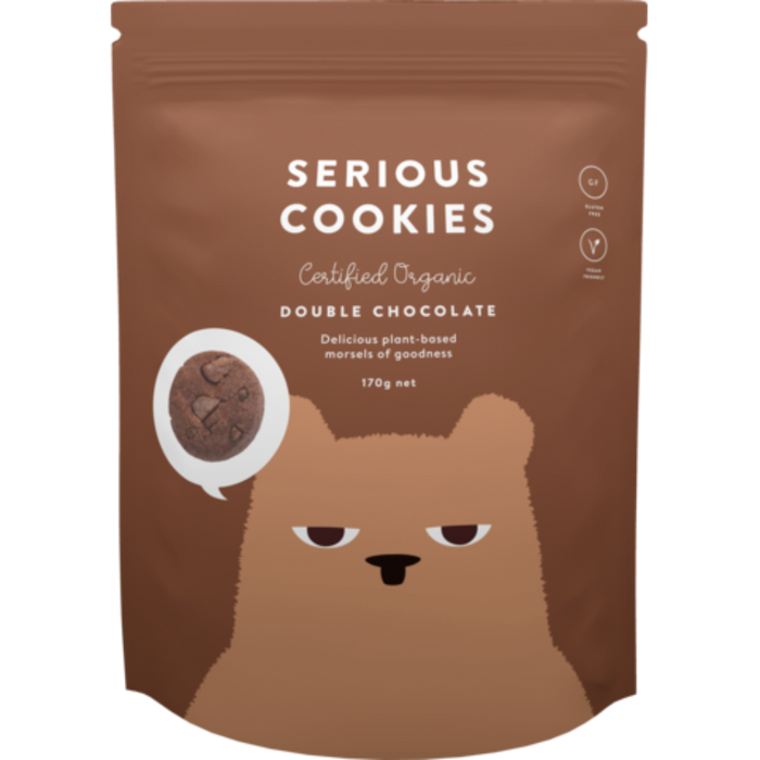 Chewy Double Choc Cookies 170g