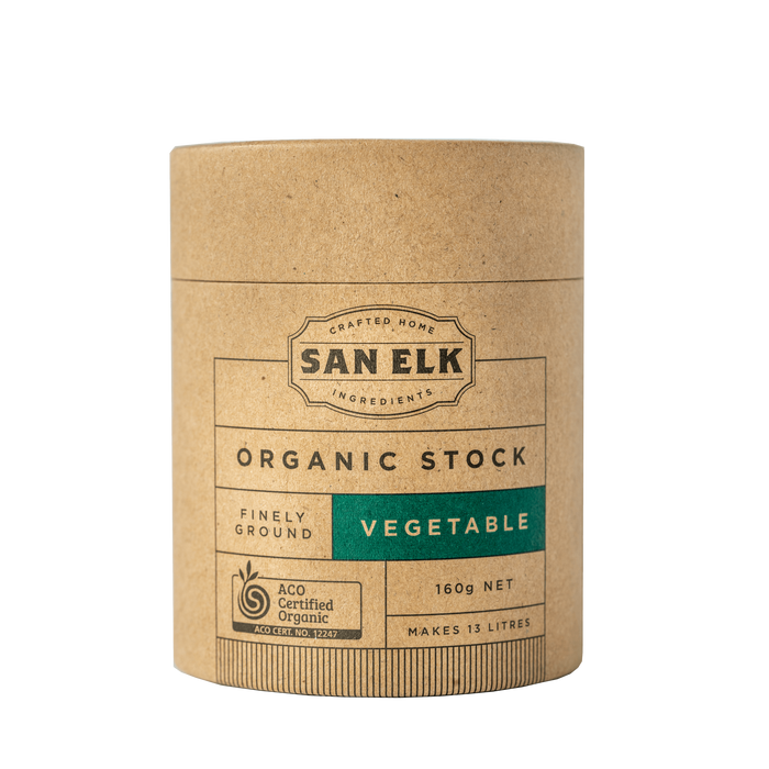 SAN ELK Organic Vegetable Stock 160g