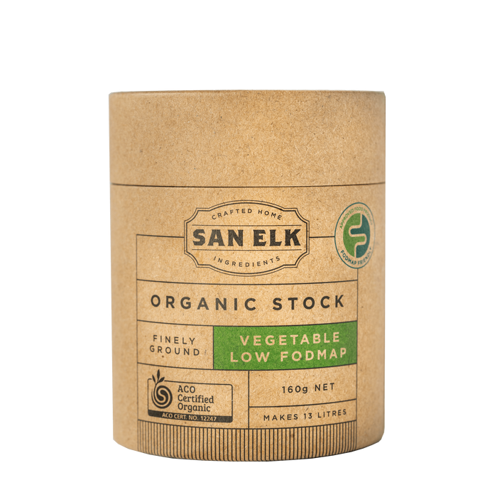 SAN ELK Organic Vegetable Stock Low Fodmap