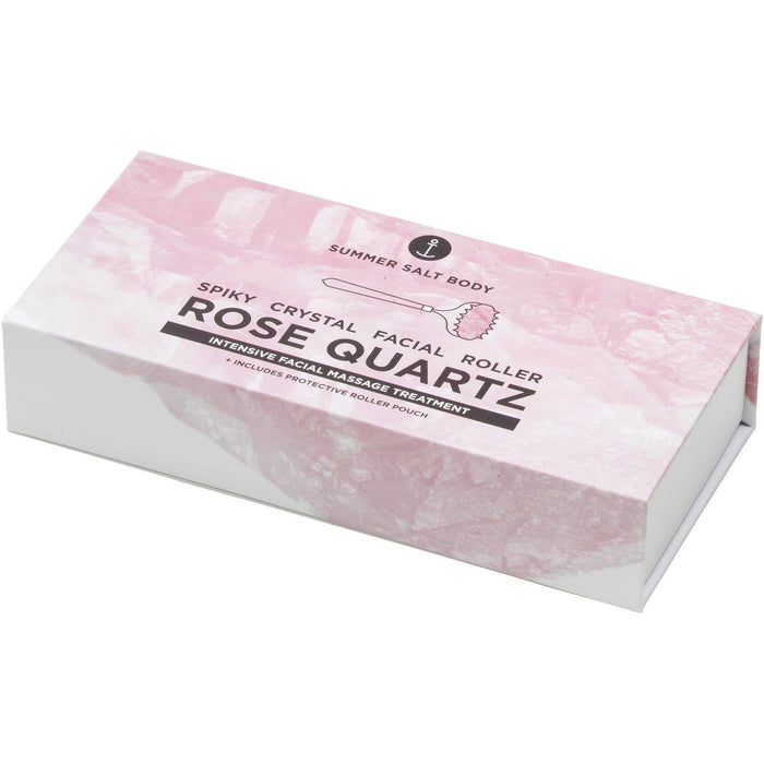 Summer Salt Body | Facial Roller - Spiky Rose Quartz