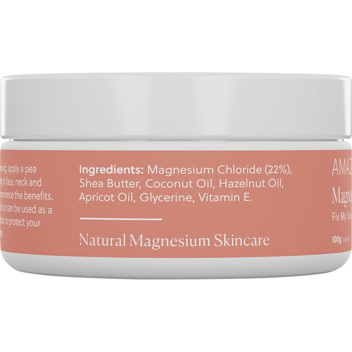 Amazing You | Magnesium Moisturiser Fix My Face | 100g