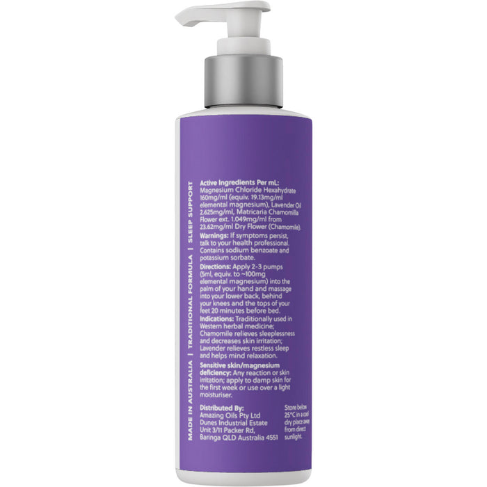 Amazing You | Magnesium Sleep Lotion with Lavender & Chamomile | 200ml