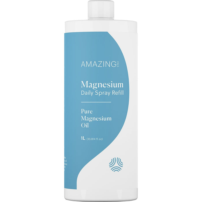 Amazing You | Magnesium Daily Spray Refill Pure Magnesium Oil 1L