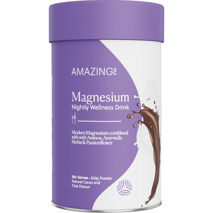 Amazing You | Magnesium Wellness Drink Nightly Cacao & Chai