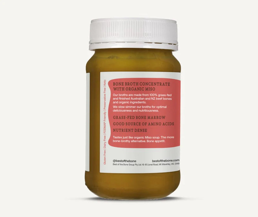 BEST OF THE BONE BROTH CONCENTRATE - ORGANIC MISO - 390g