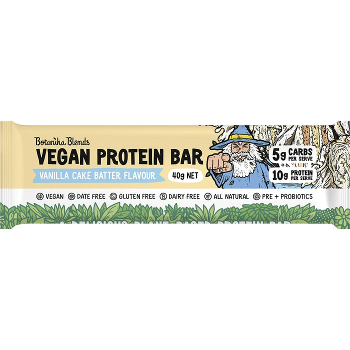 BOTANIKA BLENGS | Vegan Protein Bars Vanilla Cake Batter | 40g