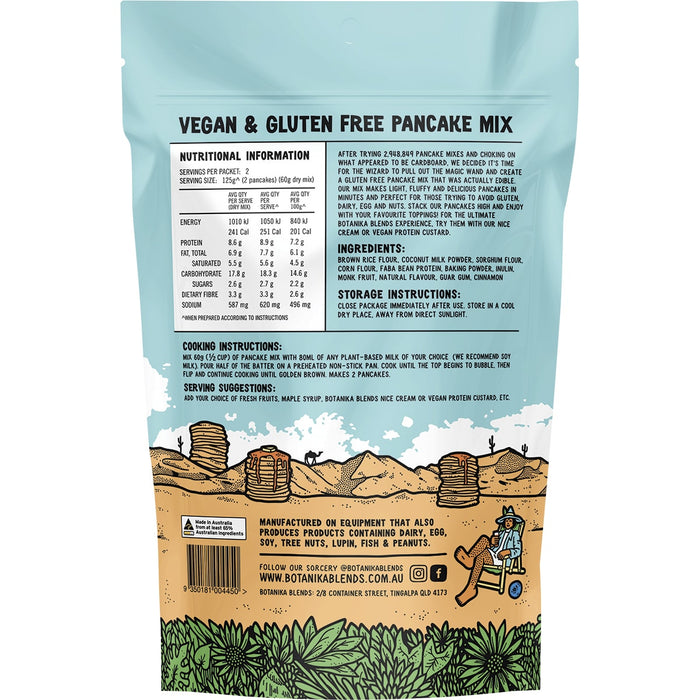 BOTANIKA BLENDS | Vegan & Gluten Free Pancake Mix | 120g