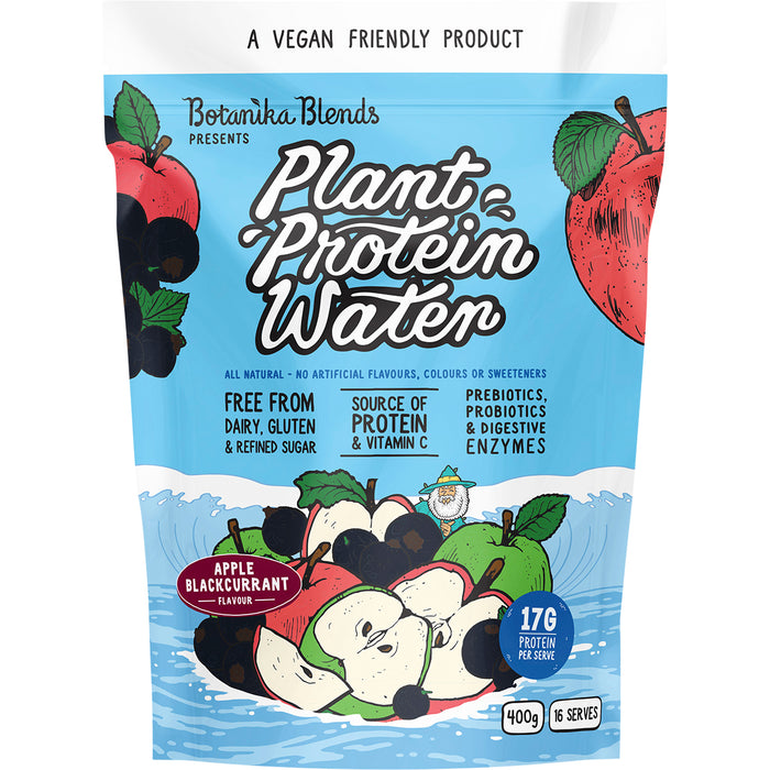 BOTANIKA BLENDS | Plant Protein Water Apple Blackcurrant | 400g