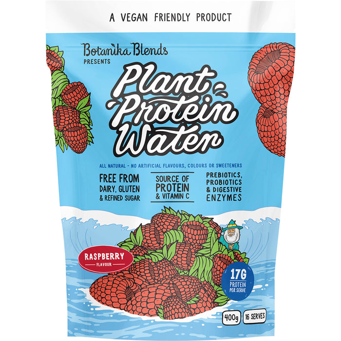 BOTANIKA BLENDS | Plant Protein Water Raspberry | 400g
