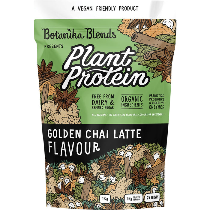 BOTANIKA BLENDS | Plant Protein Golden Chai Latte | 1kg
