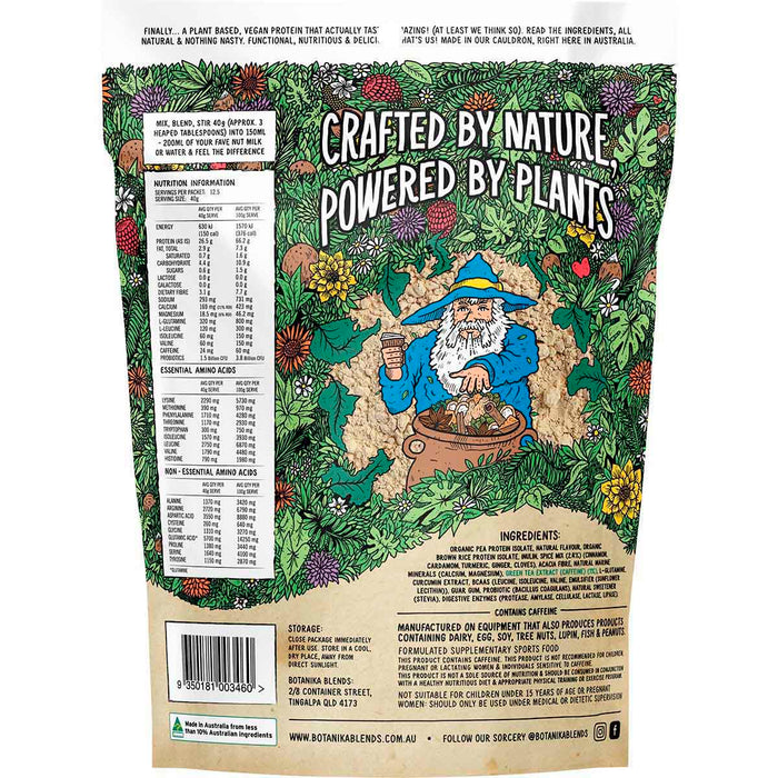 BOTANIKA BLENDS | Plant Protein Golden Chai Latte | 500g