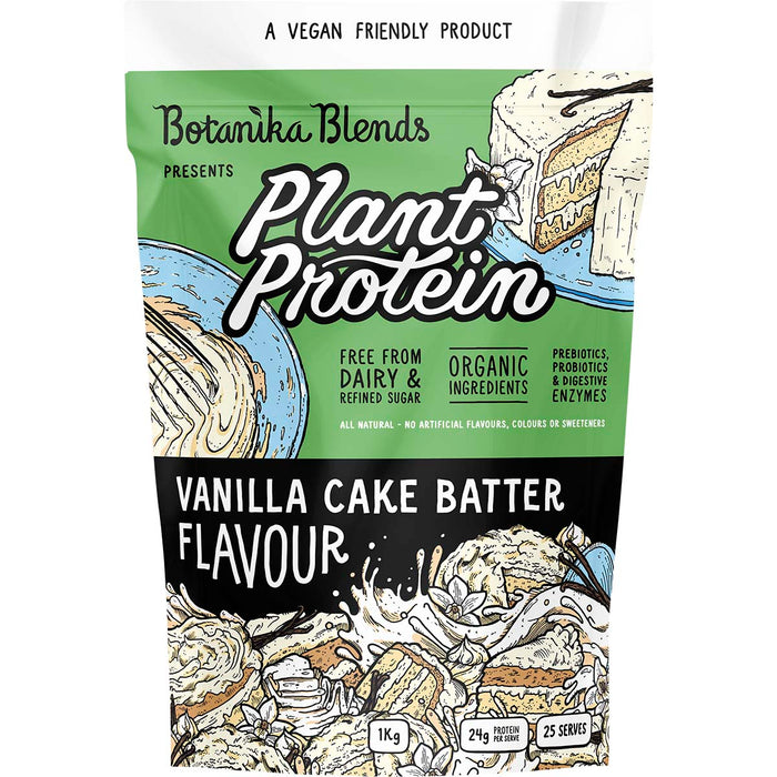 BOTANIKA BLENDS | Plant Protein Vanilla Cake Batter | 1kg