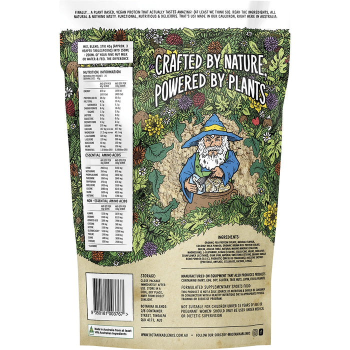 BOTANIKA BLENDS | Plant Protein Vanilla Cake Batter | 1kg