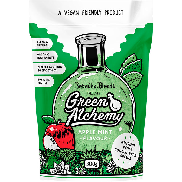 BOTANIKA BLENDS | Green Alchemy Nutrient Dense Greens Apple Mint | 300g