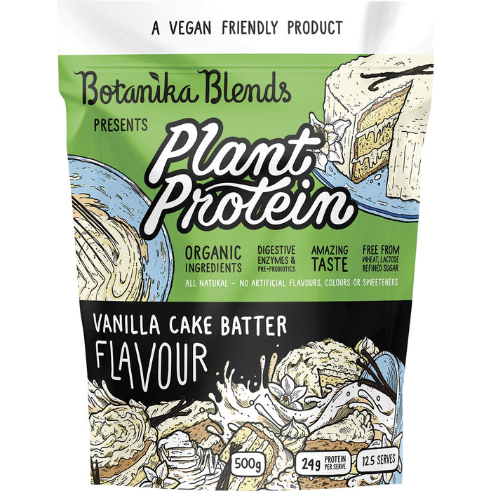 BOTANIKA BLENDS | Plant Protein Vanilla Cake Batter | 500g
