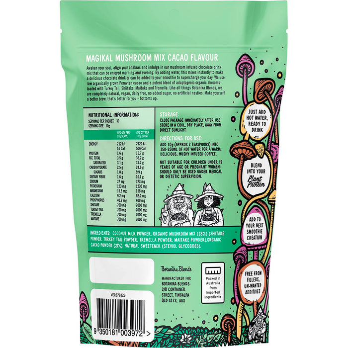 BOTANIKA BLENDS | Magikal Mushroom Mix Cacao | 300g