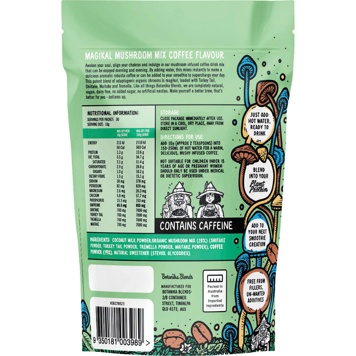 BOTANIKA BLENDS | Magikal Mushroom Mix Coffee | 300g