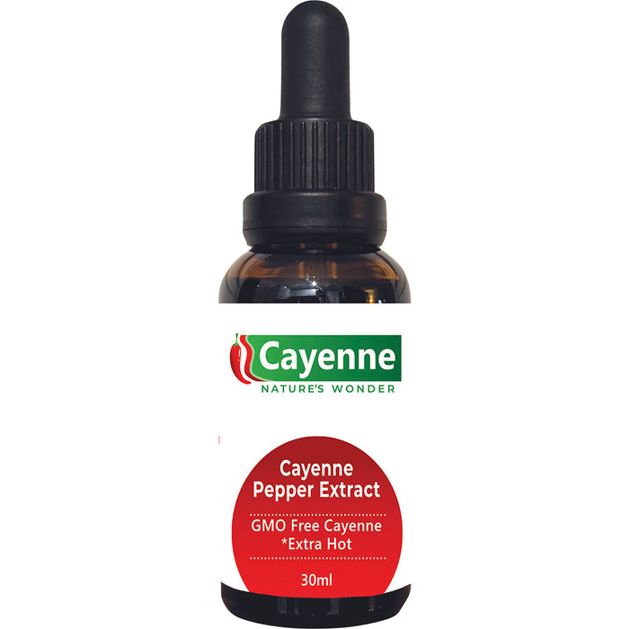 Cayenne Pepper Extract with Dropper | 30ml