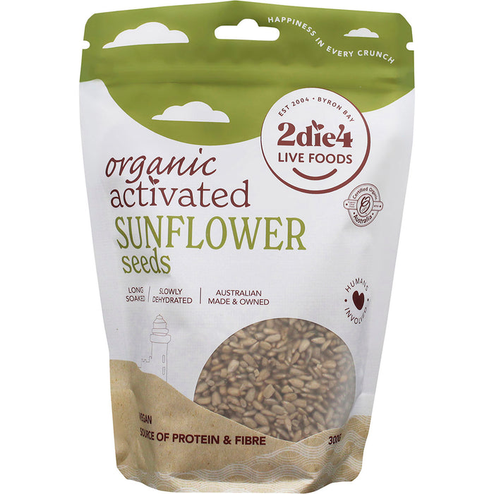 2DIE4 | Organic Activated Sunflower Seed | 300g
