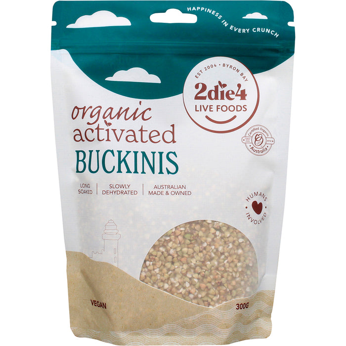 2DIE4 | Organic Activated Buckies | 300g