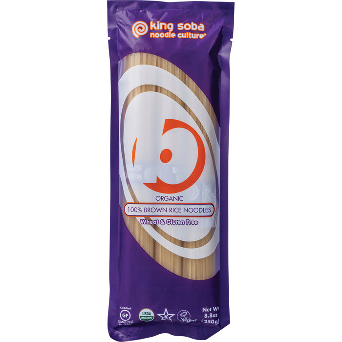 King Soba | Organic 100% Brown Rice Noodles