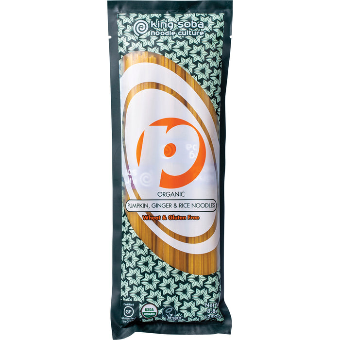 King Soba | Organic Pumpkin, Ginger & Rice Noodles