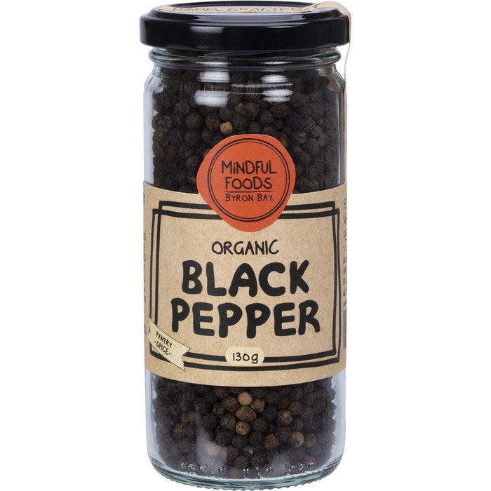 MINDFUL FOODS | Black Pepper Organic | 130g
