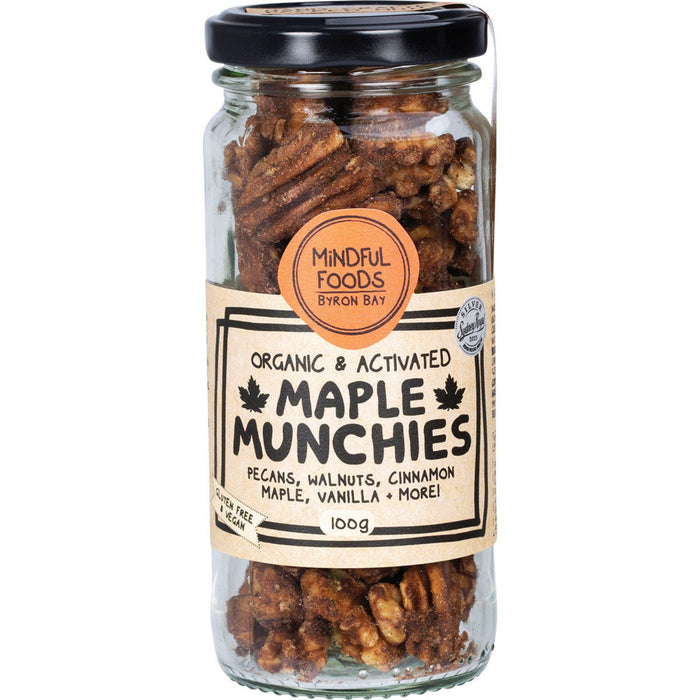 MINDFUL FOODS | Maple Munchies Organic & Activated | 100g