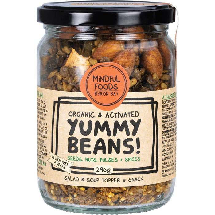 MINDFUL FOODS | Yummy Beans Organic & Activated | 290g