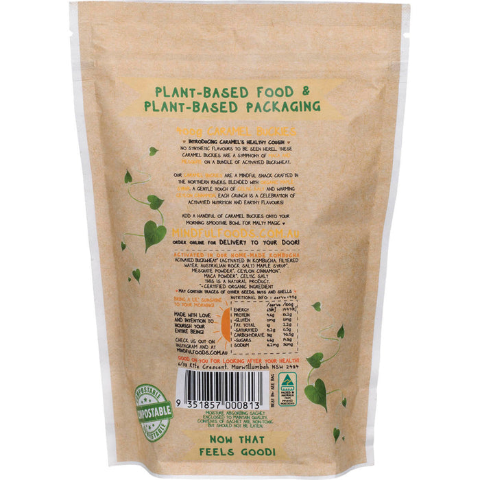 MINDFUL FOODS | Buckies Chocolate | 350g