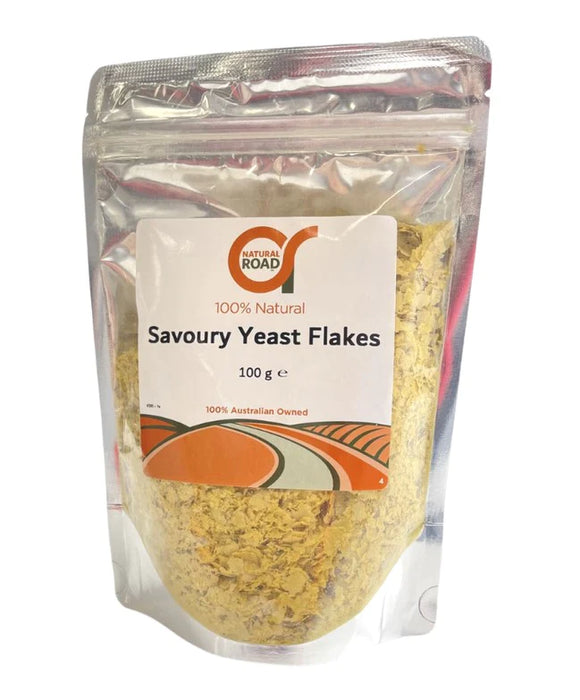 NATURAL ROAD SAVOURY YEAST FLAKES