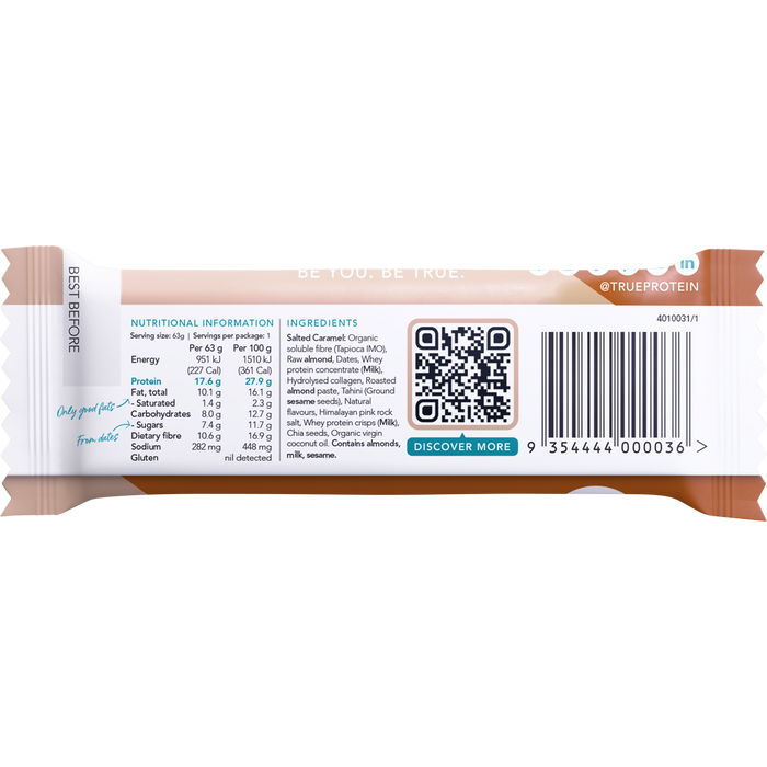 Protein Bar Salted Caramel