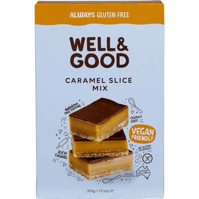 WELL & GOOD | Caramel Slice Mix | 315g