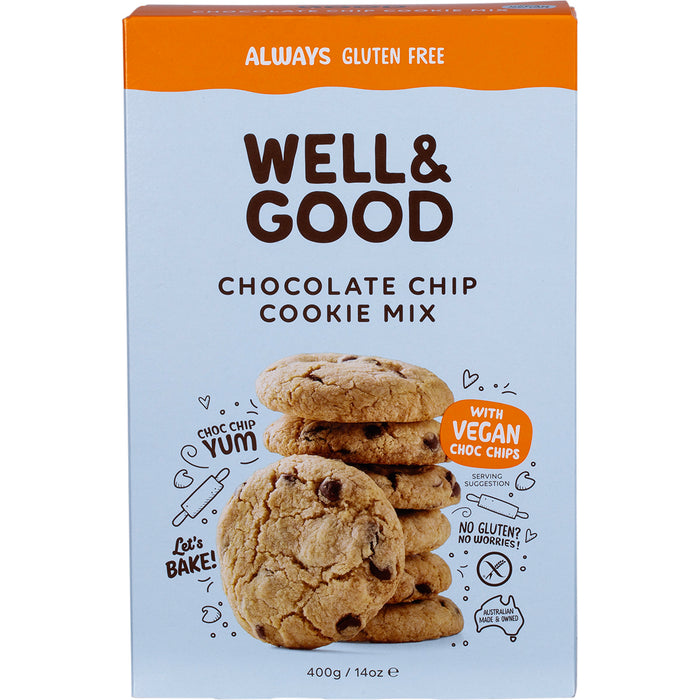 WELL & GOOD | Chocolate Chip Cookie Mix | 400g