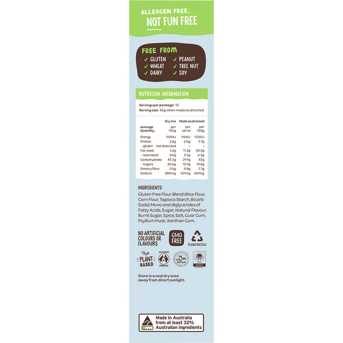 WELL & GOOD | Crumble Cake Mix | 400g